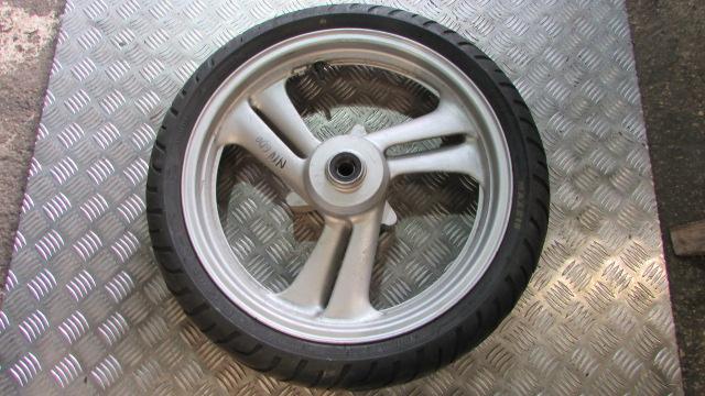 Honda NTV 600 Revere RC33 1989, Jante AV avant avec pneu ,front wheel with tyre,