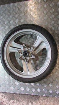 Honda NTV 600 Revere RC33 1989, Jante AV avant avec pneu ,front wheel with tyre,