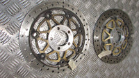 Kawasaki ZR7S 750 FH1A disques des freins avants AV paire ,,Pair of front discs