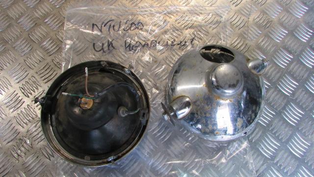 Honda NTV 600 Revere RC33 1989, ,éclairage phare avant, version Anglaise,FRONT /