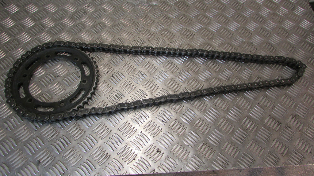 Kawasaki GPZ1100 ZX10E 95/98 kit chaine,,Chain & rear sprocket,