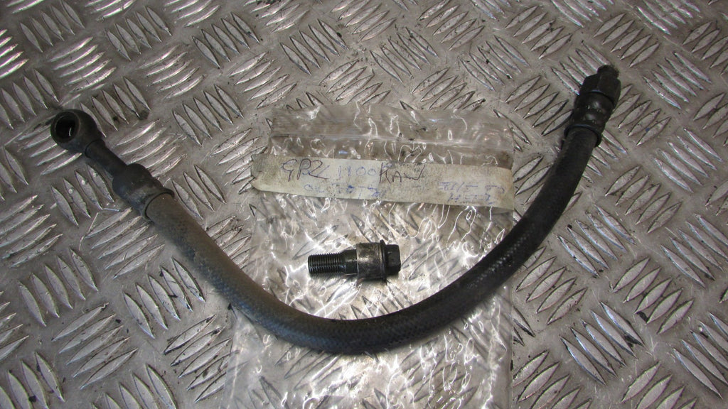 Kawasaki GPZ1100 ZX10E 95/98 durite de huile moteur tete,OIL HOSE pipe engine to