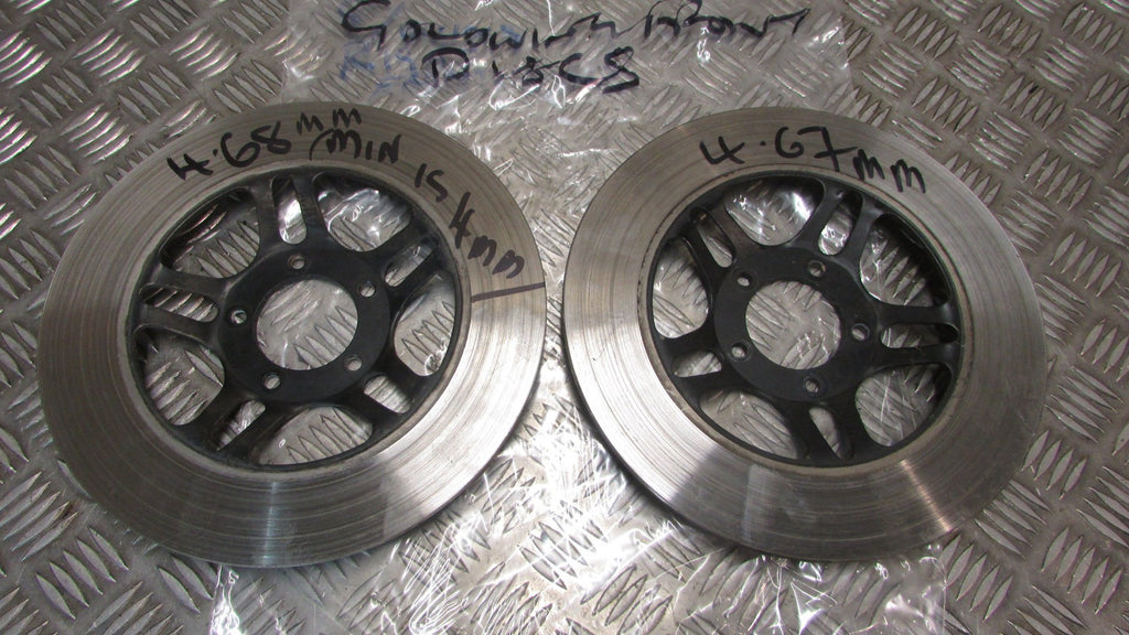 Honda Goldwing GL1100 SC02 1979/84 disques des freins avants AV paire ,,Pair of