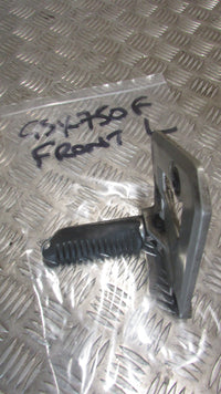 Suzuki GSX750F GR78A 1993 88/97 Platine et repose pied AV avant gauch,,FOOT REST