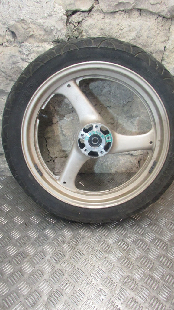 Suzuki GSX750F GR78A 1993 88/97 Jante AV avant avec pneu ,front wheel with tyre