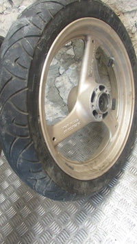 Suzuki GSX750F GR78A 1993 88/97 Jante AV avant avec pneu ,front wheel with tyre