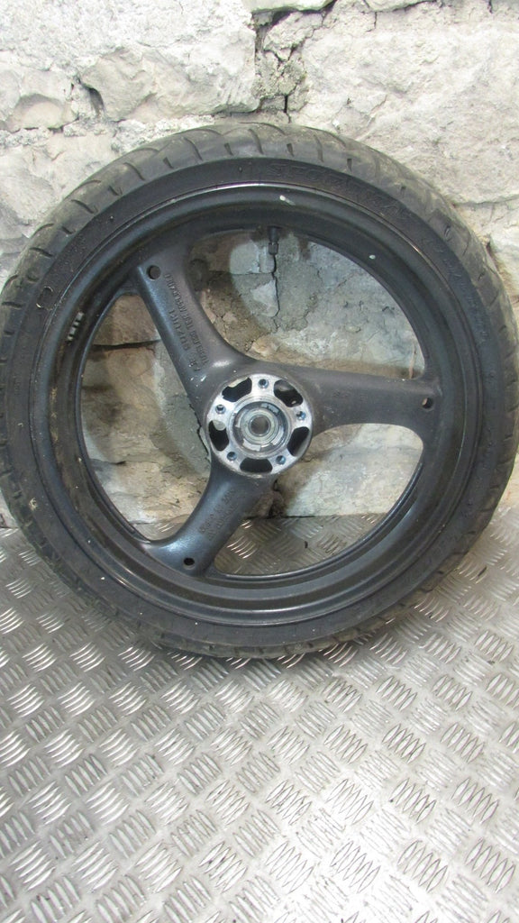 Suzuki Bandit 600 GSF Jante AV avant avec pneu ,front wheel with tyre