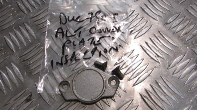 Ducati 750 SS ie 99>03 900 SS,, plaque d'inspection Carter de alternateur,, alte