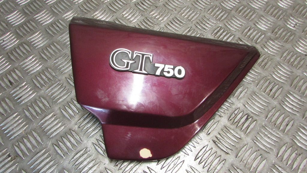 Kawasaki GT 750 87 KZ750 P carénage sous le siège, gauche Capot / Couvercle Laté