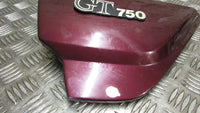 Kawasaki GT 750 87 KZ750 P carénage sous le siège, gauche Capot / Couvercle Laté