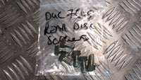 Ducati 750 SS ie 99>03 900 SS,vis pour disque de frein arriere, AR, rear disc st