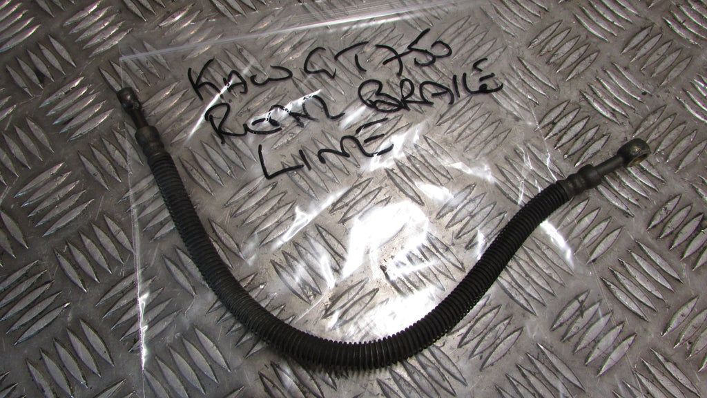 Kawasaki GT 750 87 KZ750 P Durite de frein ariere,, rear BRAKE LINE , hose, hydr