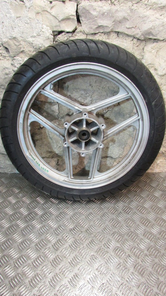 Kawasaki GTR 1000 1993 ZGT00A Jante AV avant avec pneu presque neuve,front wheel
