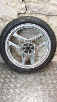 Kawasaki GTR 1000 1993 ZGT00A Jante AV avant avec pneu presque neuve,front wheel