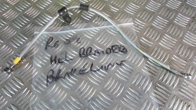 Yamaha YZF R6 99-02 5EB Durite avaition de frein arriere AR, braided REAR BRAKE