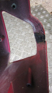 Kawasaki GTR 1000 1993 ZGT00A Tête de fourche carénage en haut ,top fairing fron
