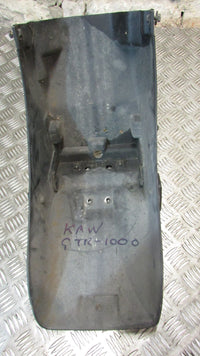 Kawasaki GTR 1000 1993 ZGT00A Support de plaque arriere, guarde boue, bavette,re