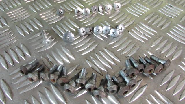 Yamaha YZF R6 99-02 5EB carrenage vis,, Fairing FIXING SCREWS, ,,