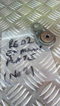 Yamaha YZF R6 99-02 5EB attache de pot aux moteur, exhaust bracket to bottom eng