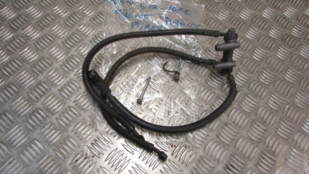 Kawasaki GTR 1000 1993 ZGT00A Durites de frein avant , front BRAKE LINES
