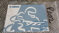Yamaha YZF R6 99-02 5EB Manuel de propriétaire en anglaise,Owners Manual in engl