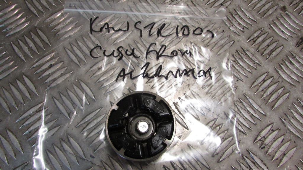 Kawasaki GTR 1000 1993 ZGT00A pignon alternateur.,alternator sprocket cog on sha