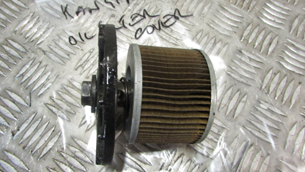 Kawasaki GTR 1000 1993 ZGT00A   Carter de  filtre d'huile, Oil filter cover