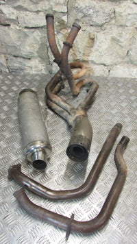 Honda VFR 750 RC24 1988 pot échappement ligne complete Collecteur Echappement ,E