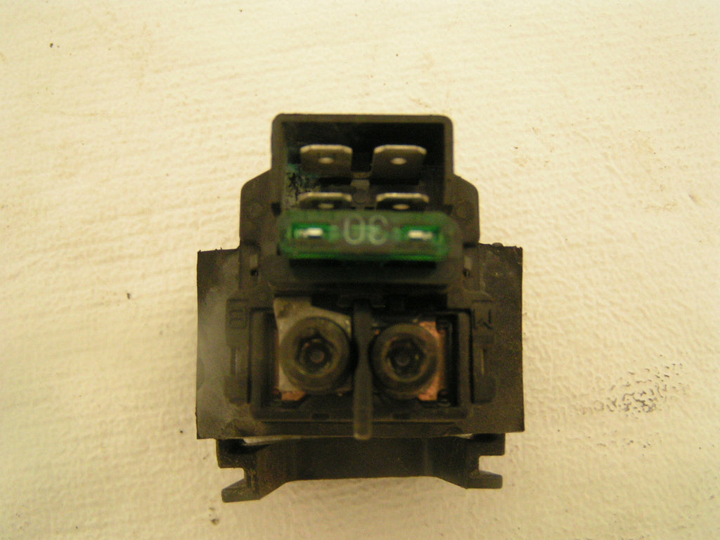 Kawasaki ZX6R ZX636 05 06 C1H C6F , RELAI RELAIS DEMARREUR PRINCIPAL ET BOITIER