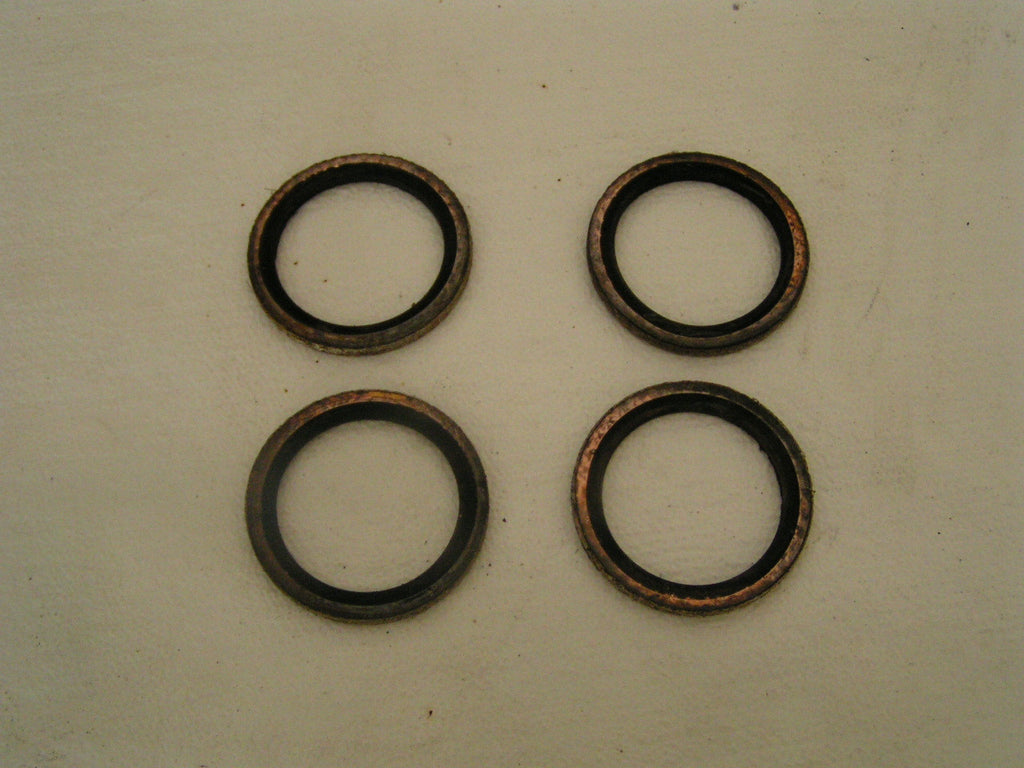 Yamaha YZF R6 RJ RN 04 03 05,  pot échappement,gaskets copper.x4EXHAUST copper j