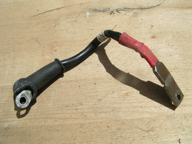 Fil + batterie, battery posative lead