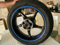 Yamaha YZF R6 RJ RN 04 03 05,  Jantes Ariere avec pnue (vis a retirer à partir d