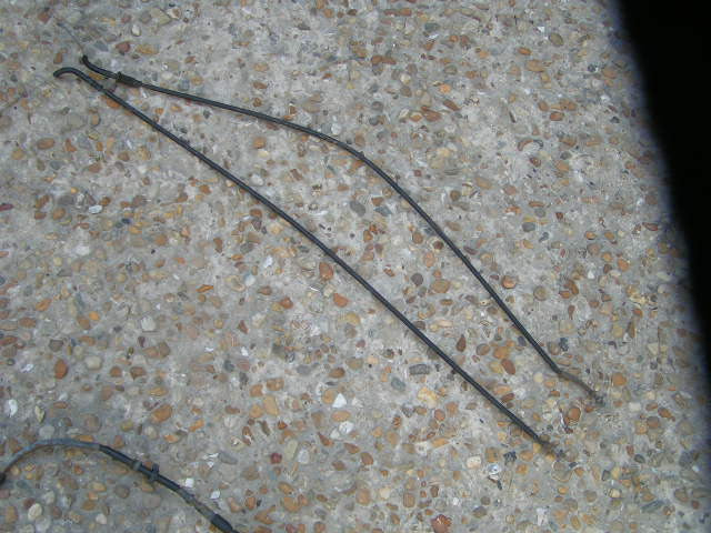 FZ6 S2 câbles d'accélérateur, THROTLE CABLES, Gaszüge Gaszug , cavi gas, cables