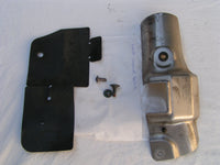 Kawasaki ZX6R ZX636 05 06 C1H C6F ,Echappement protection thermique AR , exhaust