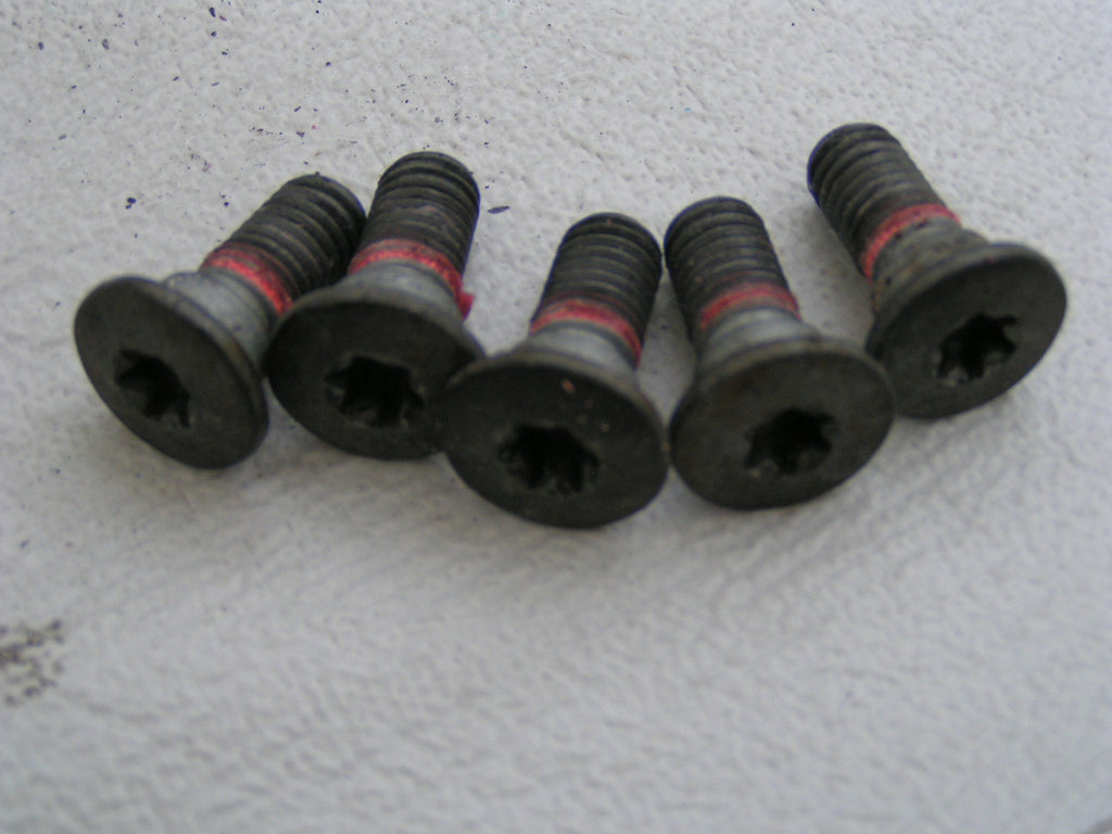 Yamaha YZF R1 09>14 RN22 Vis pour disque de frein arriere AR,, rear disc bolts x