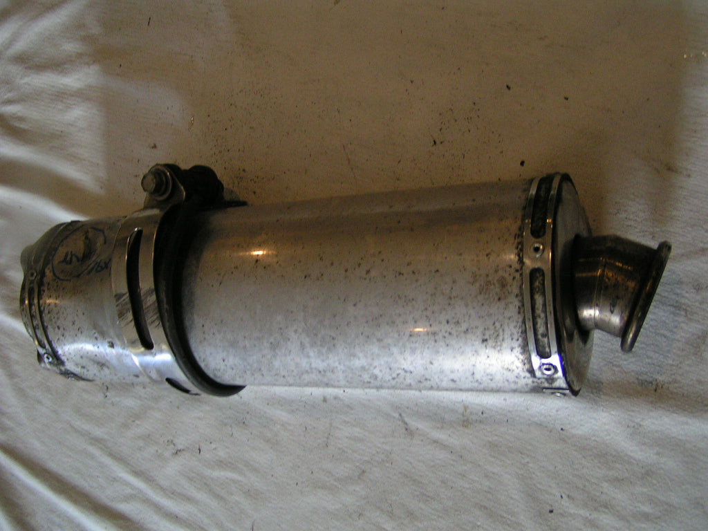 Kawasaki ZX9R 99 C2,  pot échappement, EXHAUST, dents, bosse dans le top, Auspuf
