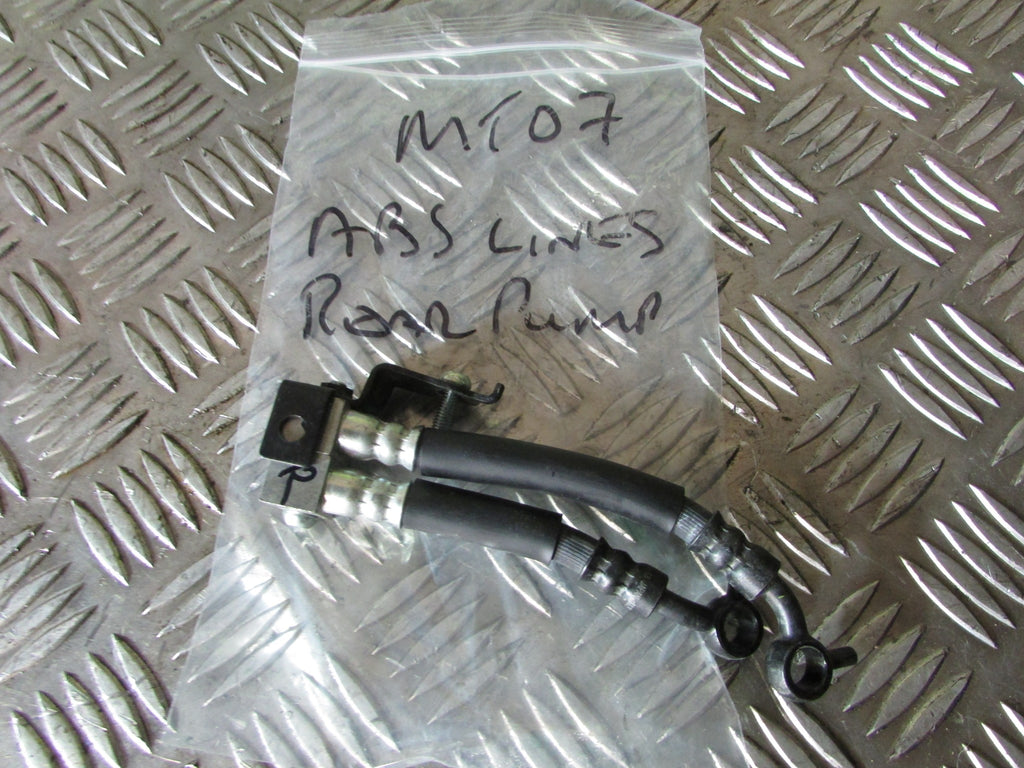 Yamaha MT-07, 2018>19, Tracer 2x BRAKE LINE PIPE HOSE Durite de frein x2 , 2x BR