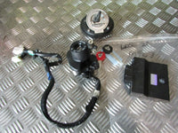 Yamaha MT-07, 2018>19, Tracer LOCK SET key ignition, petrol cap, seat lock, CDI,
