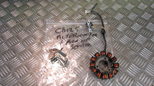 Honda CBF 125 MB 2012 Alternateur, Bobine Alternator,GENERATOR ALTERNATOR STATOR