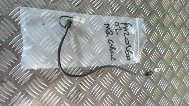 Yamaha Fazer FZS 600 2002 RJ21 Fil - batterie,,battery negative lead, engine ear