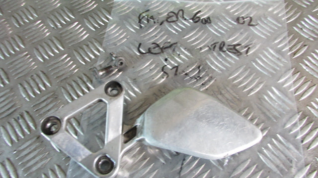 Yamaha Fazer FZS 600 2002 RJ21 Platine pour repose pied avant av gauche,,FOOT RE