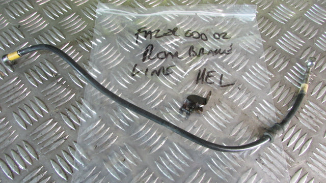 Yamaha Fazer FZS 600 2002 RJ21 Durite avaition de frein arriere AR, braided REAR