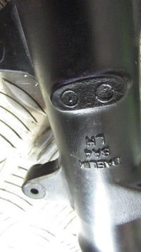 Daelim Roadwin 125 VJ BA4 2004/7 fourches gauche et droit le paire, ,LEFT & RIGH