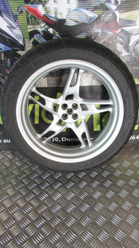 BMW K 1200 RS 2001,Jante Ariere , pneu, ROUE ARRIÈRE , rear wheel with tyre