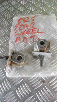 Kawasaki ER 5 500 2001 réglage de la roue arrière, tendeur chaine ,rear wheel ch