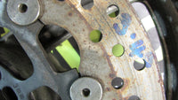 Hyosung GT 125 Comet 2003/8,Jante AV avant roue ( pneu mort),front wheel ( TYRE
