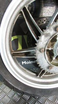 Hyosung GT 125 Comet 2003/8,Jante Ariere ROUE ARRIÈRE (pnue mort), rear wheel ,T