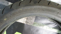 Pneu Moto occasion, Part worn Motorcycle tyre Bridgestone Battlax BT02 3F 120/70